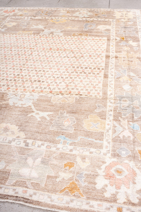 Vintage Oushak Area Rug (8' x 10')